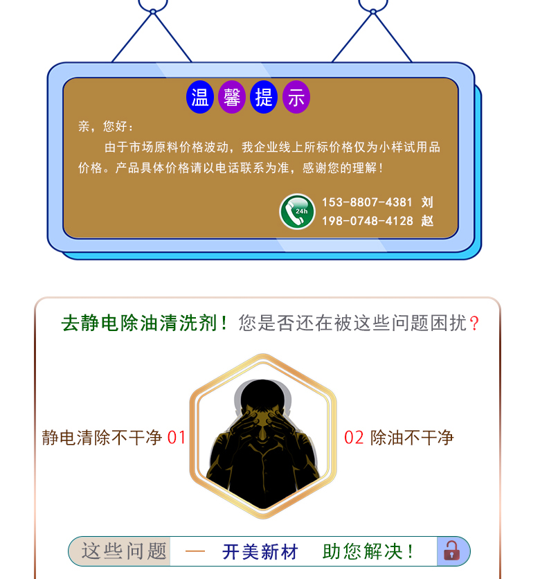 防靜電除油清洗劑KL-1101